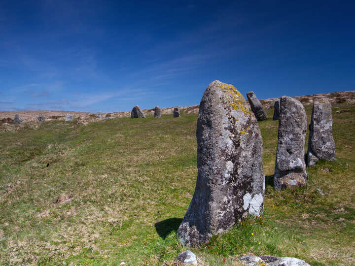 stone circles on dartmoor